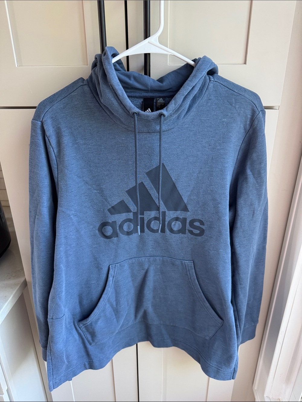 Adidas Women’s Slate Blue Large Hoodie
